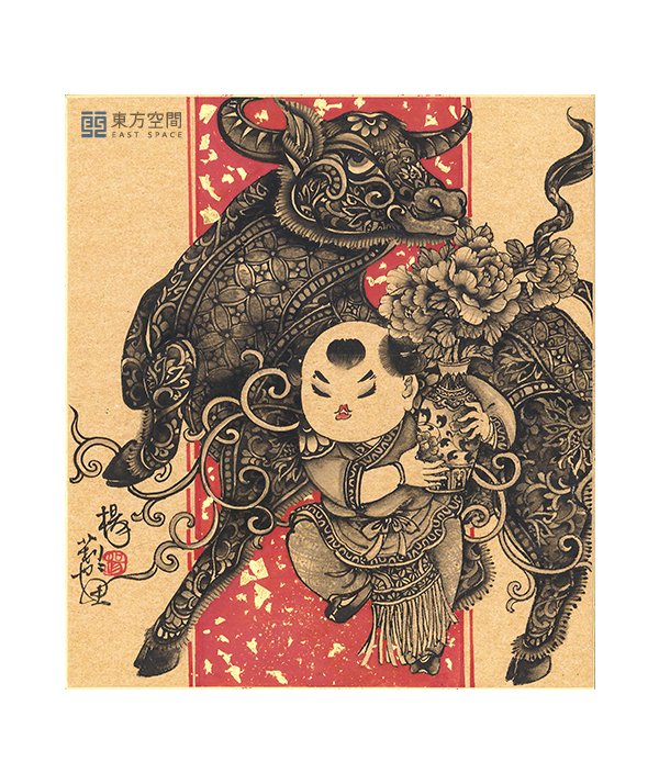 【楊莉莉】— 手繪三號年畫｜東方空間