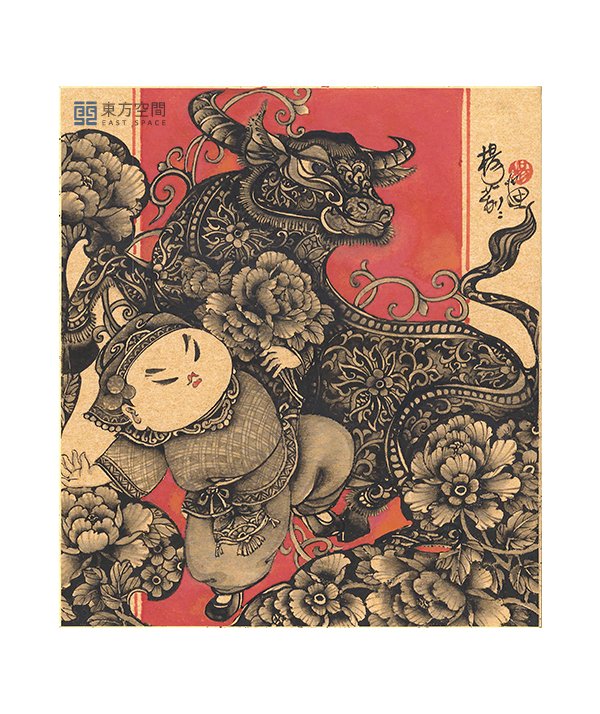 【楊莉莉】— 手繪三號年畫｜東方空間