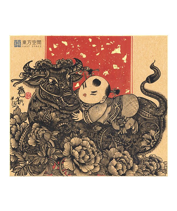 【楊莉莉】— 手繪三號年畫｜東方空間