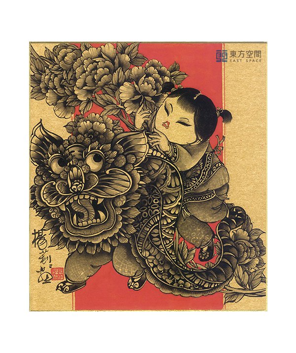 【楊莉莉】— 手繪三號年畫｜東方空間
