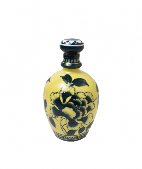 青花酒瓶01A