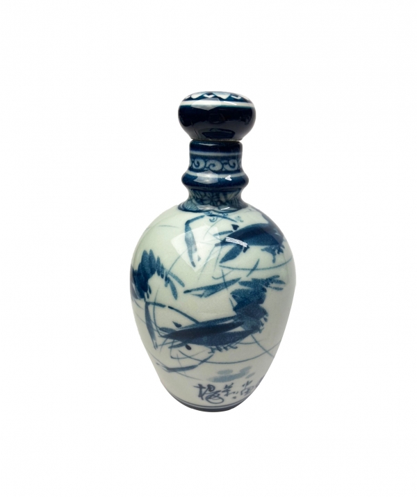 青花酒瓶11A