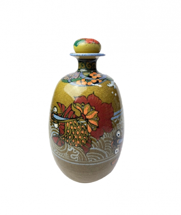 青花酒瓶07B