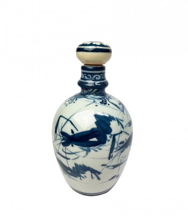 青花酒瓶12A