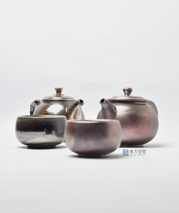 名家茶壺陳宏仁柴燒素壺組-東方空間文化藝術事業有限公司